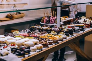 dessert table