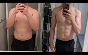 Intermittent fasting before and after